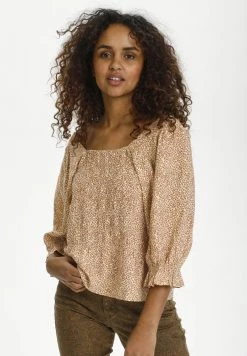 Cream Femme Blouse Russet Flower