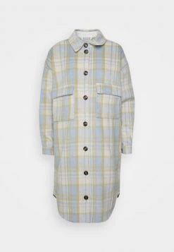 Cream Femme TARA JACKET Manteau Classique Blue Mix