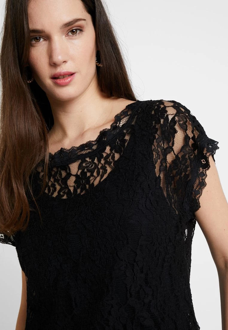 Cream VIVI Blouse Pitch Black Femme 4 Cream VIVI Blouse Pitch Black Femme – Image 4