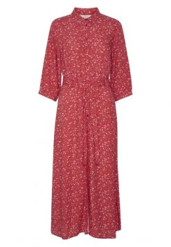 Cream Robe Chemise Red Small Flower -Cream Soldes Boutique 8f3489c7fd2b479c9cd6a5837e1aafca