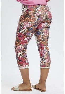 Cream CRKAIZA PRINTED COCO FIT Pantalon Classique Tangerine Palm Femme -Cream Soldes Boutique 8f97c86fe0f24037a12fcaefd6ae7117