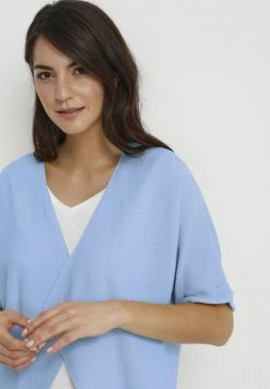 Cream CRSILLAR Gilet Placid Blue -Cream Soldes Boutique 9140ec1ff9404fb4b997151b3f58ce88