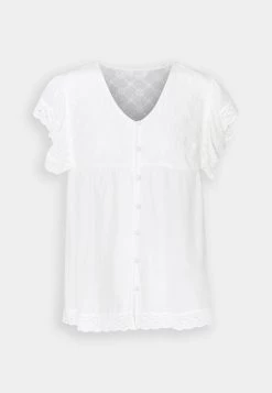 Cream BLYANTA BLOUSE Blouse Snow White