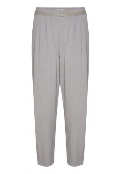 Cream CRRYBECA Pantalon Classique Light Grey Melange Femme