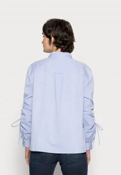 Cream Femme BINGA Blouse Blue -Cream Soldes Boutique 955e832270804af2a11e5a74d45b49bb