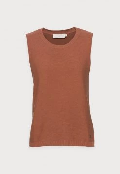 Cream Femme SILLAR SLIPOVER Pullover Russet 8 Cream Femme SILLAR SLIPOVER Pullover Russet -Cream Soldes Boutique 96974cebd7c544ebb94b92533830dd2d