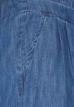 Cream Femme ENCELLA Short En Jean Blue Denim -Cream Soldes Boutique 986f84234e604800ad933699b00fbfb7