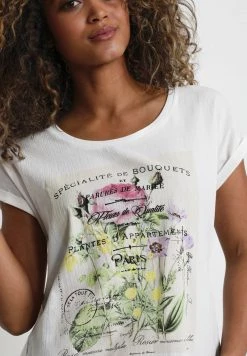 Cream Femme CRJOANNA T Shirt Imprimé Snowwhiteflower -Cream Soldes Boutique 9a87a7a64f2e437baa57bb15e80f3d5b