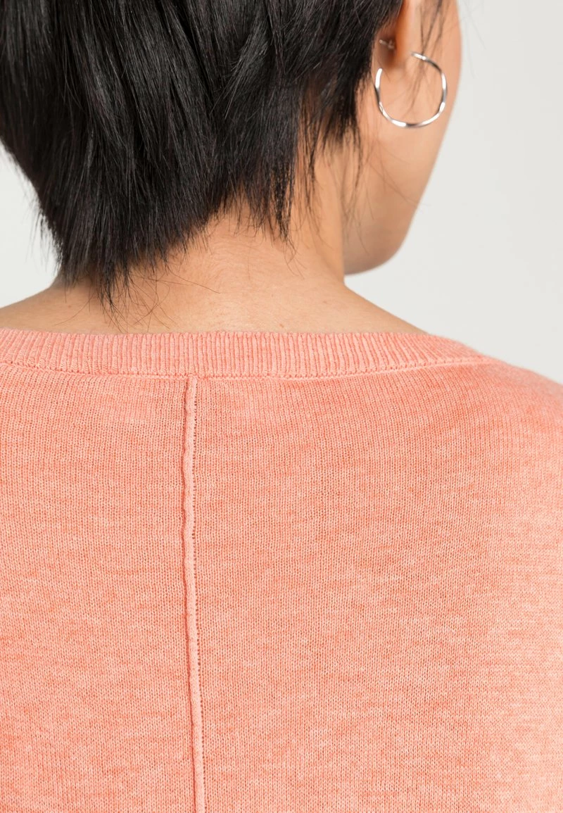 Cream CRANVA PULLOVER Pullover Burnt Coral Melange Femme 5 Cream CRANVA PULLOVER Pullover Burnt Coral Melange Femme – Image 5