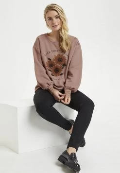 Cream Femme Sweatshirt Woodrose -Cream Soldes Boutique 9c2fc4dcdb6f4eb8b4786a8600c00089