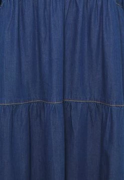 Cream Femme MAJ DRESS Robe En Jean Dark Blue Denim -Cream Soldes Boutique 9c3354ab6bbe444ab2ebd037bc9fc6bf