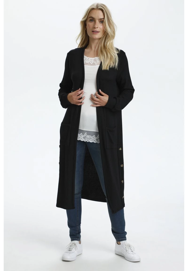 Cream Femme SALLY Gilet Pitch Black 2 Cream Femme SALLY Gilet Pitch Black – Image 2