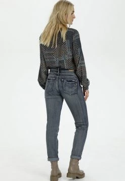 Cream Jean Slim Heavy Denim Femme -Cream Soldes Boutique 9c97dc50c6984ddc8c299175001f60c6