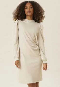 Cream Robe En Jersey Silver Cloud