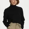 Cream CRTAMMY Pullover Pitch Black Femme