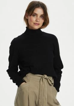 Cream CRTAMMY Pullover Pitch Black Femme