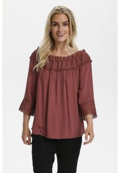 Cream BEA Blouse Antique Bordaux