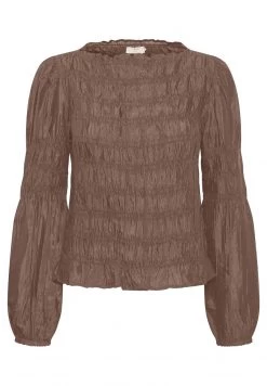 Cream HENVA Blouse Cognac -Cream Soldes Boutique a053d79642834fdb9d063d6c208e1e2f