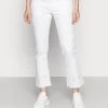 Cream Jean Bootcut Snow White