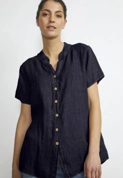 Cream Femme CRBELLIS Chemisier Blue Marine -Cream Soldes Boutique a0d9f9af226c462cac623f3bceb991da