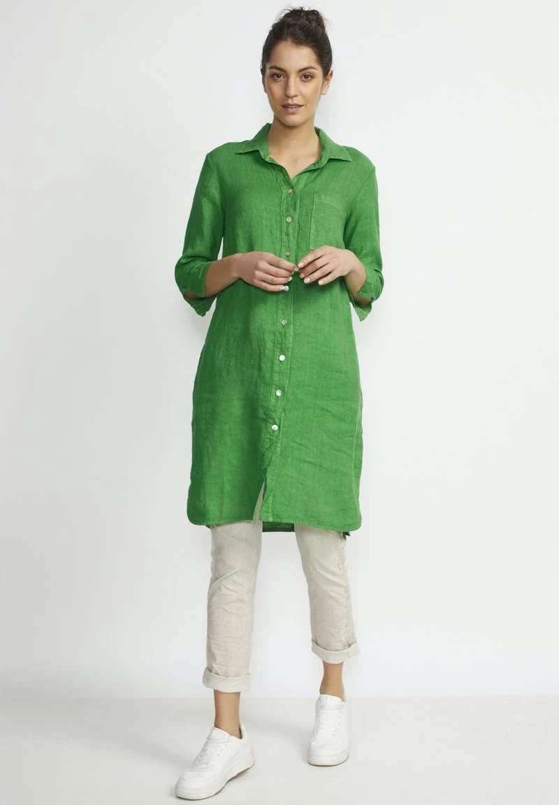 Cream CRBELLIS Chemisier Verde Prato Femme 2 Cream CRBELLIS Chemisier Verde Prato Femme – Image 2