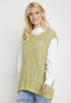 Cream CRGYNNA Pullover Sage Green Femme