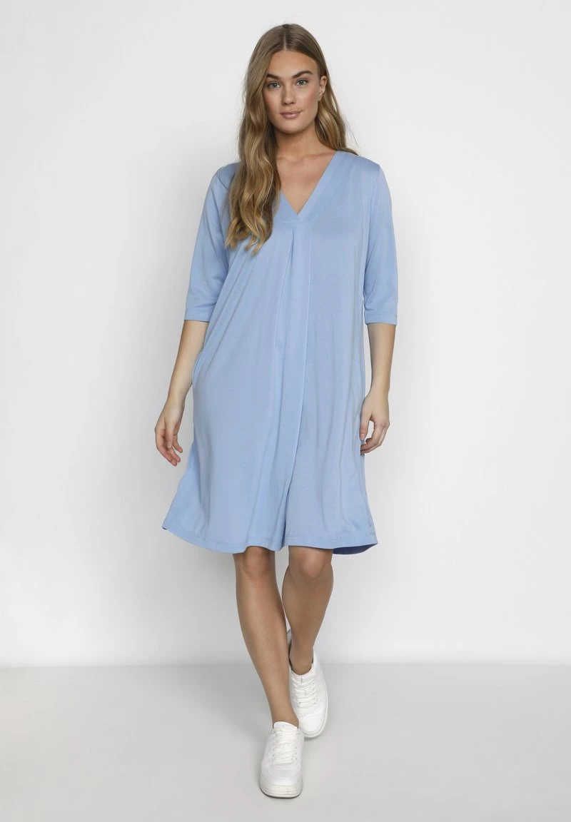 Cream Femme CRMODALA MOLLIE FIT LM Robe De Jour Placid Blue 2 Cream Femme CRMODALA MOLLIE FIT LM Robe De Jour Placid Blue – Image 2