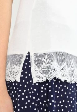 Cream FLORENCE Débardeur Chalk Femme -Cream Soldes Boutique a52148491ebf4f66968d73bb3f6d11df