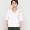 Cream Femme CRHUMLA BLOUSE Blouse Snow White