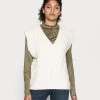 Cream Femme GALIA SLIPOVER Pullover Eggnog