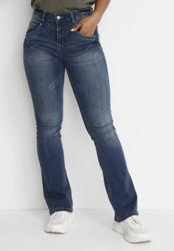 Cream Femme Jean Bootcut Medium Blue Denim