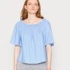 Cream Femme VENTA BLOUSE Blouse Vista Blue