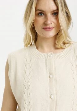 Cream CRDONNA Gilet Eggnog -Cream Soldes Boutique a868d1004e3f45f5ba1abc4a48247c51