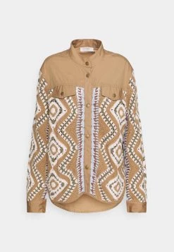 Cream ISOLDE JACKET Veste Légère Tannin