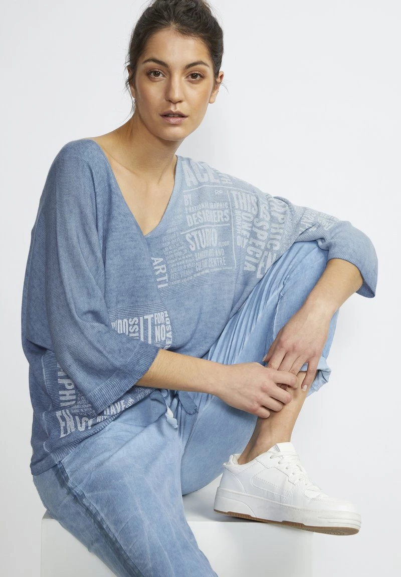 Cream Femme CRWILMA Pullover Vintage Blue 4 Cream Femme CRWILMA Pullover Vintage Blue – Image 4