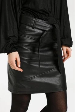 Cream Femme CRCHELLY LWG Jupe En Cuir Black 9 Cream Femme CRCHELLY LWG Jupe En Cuir Black -Cream Soldes Boutique aa3b021ecedf40a08fa30b255826c16d