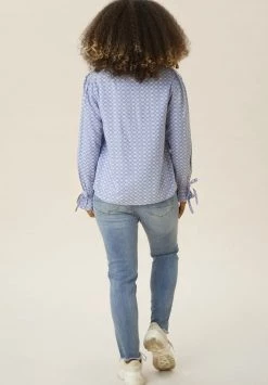 Cream Femme Blouse Geometric Eventide -Cream Soldes Boutique ad2061ad084d411cbbec0e5b80dea64b