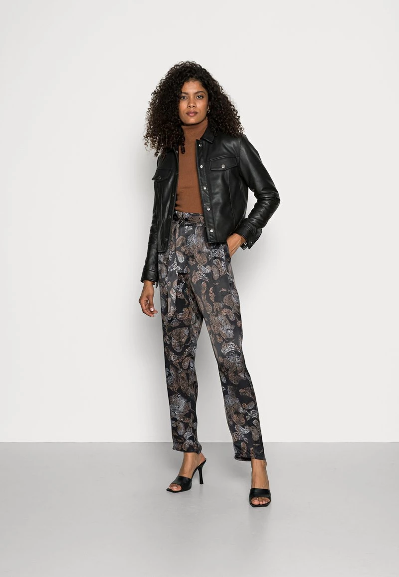 Cream ACERA PANT Pantalon Classique Black Femme 2 Cream ACERA PANT Pantalon Classique Black Femme – Image 2