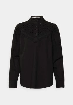 Cream JANKIS BLOUSE Blouse Pitch Black Femme -Cream Soldes Boutique ae54b60156c2480099d8056eec664e07