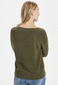 Cream AMELIA Pullover Sea Green Melange Femme 7 Cream AMELIA Pullover Sea Green Melange Femme -Cream Soldes Boutique ae8f17cf72d14b1e94e4997b85407028