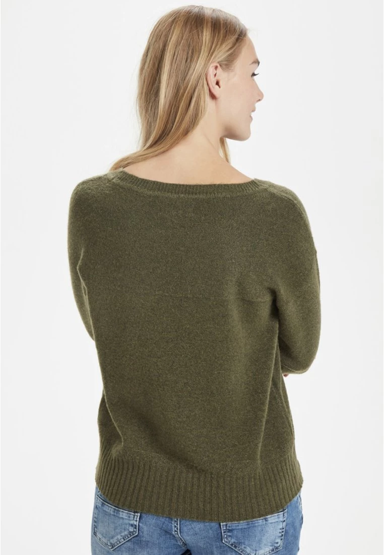 Cream AMELIA Pullover Sea Green Melange Femme 3 Cream AMELIA Pullover Sea Green Melange Femme – Image 3