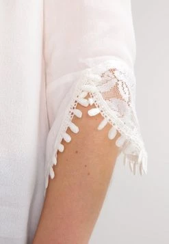 Cream KALANIE BLOUSE Blouse Chalk Femme -Cream Soldes Boutique b04dc565967c4c3a86dbd6553abeca6a