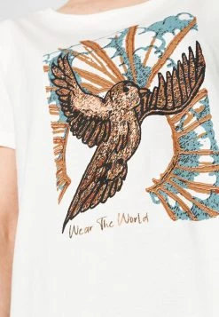 Cream CAMILLA T SHIRT T Shirt Imprimé Eggnog -Cream Soldes Boutique b04ddf6cafc943a5b0b891b07e4d9263