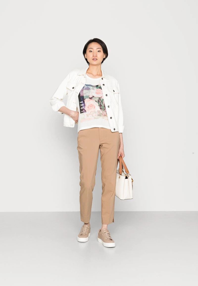 Cream CRBREE T Shirt Imprimé Snow White Pink Rose Femme 2 Cream CRBREE T Shirt Imprimé Snow White Pink Rose Femme – Image 2