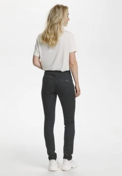 Cream Femme BAIILY Jean Slim Pitch Black -Cream Soldes Boutique b42cccae629c48b8b363b142dbda2666