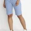 Cream Femme CRLOTTE Short En Jean Placid Blue