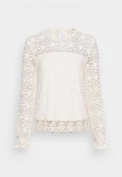 Cream Femme LEA BLOUSE T Shirt à Manches Longues Eggnog -Cream Soldes Boutique b5d8f3652a044fbe8411a945425a07d8