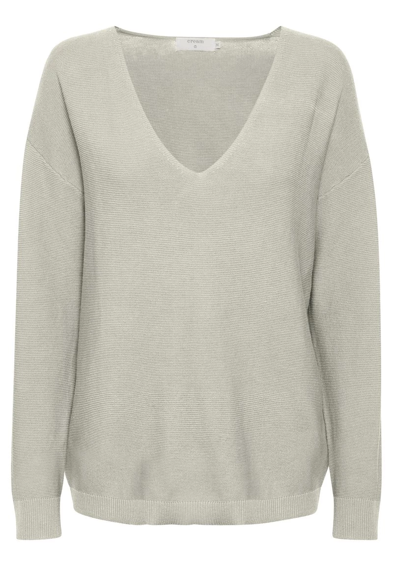 Cream CRSILLAR Pullover Oatmeal Femme 6 Cream CRSILLAR Pullover Oatmeal Femme – Image 6