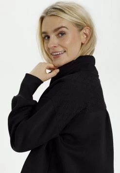 Cream Sweatshirt Pitch Black Femme -Cream Soldes Boutique b83cf837c48444f0b26060d018e39260