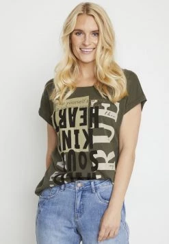 Cream Femme CRSOUL T Shirt Imprimé Kambaba